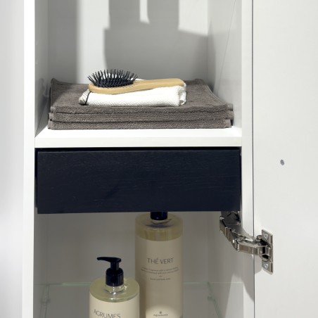 Tall bathroom cabinet "AMBER"