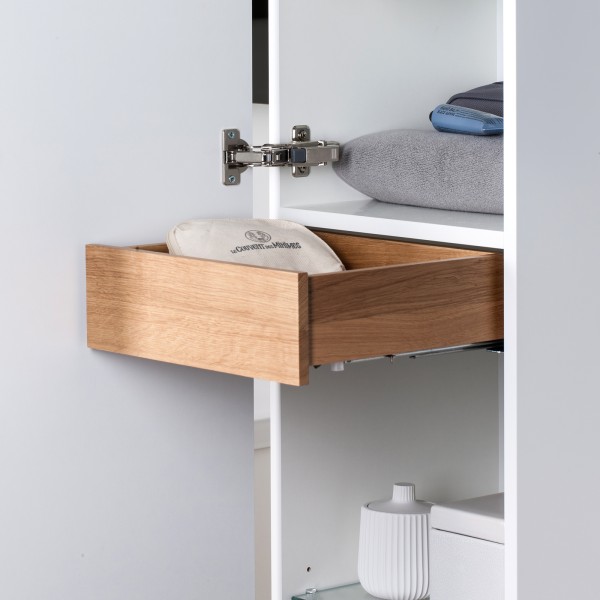 Tall bathroom cabinet "AMBER"