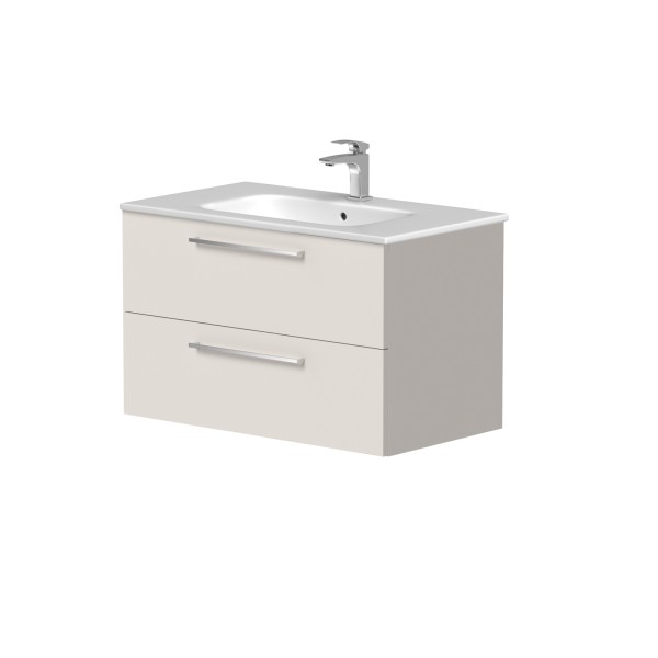 Cabinet "GAMA" with ceramic "Elide" washbasin...