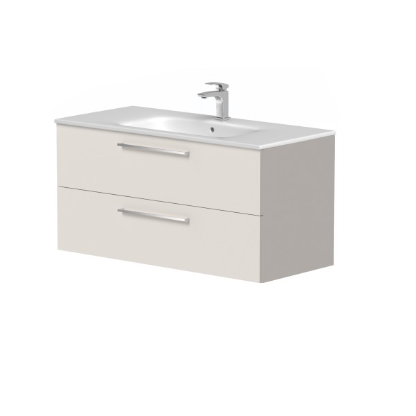 Cabinet "GAMA" with ceramic "Elide" washbasin...