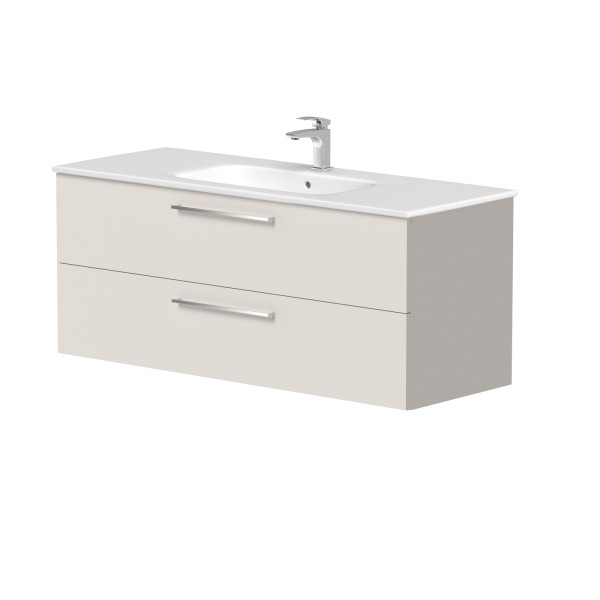 Cabinet "GAMA" with ceramic "Elide" washbasin...