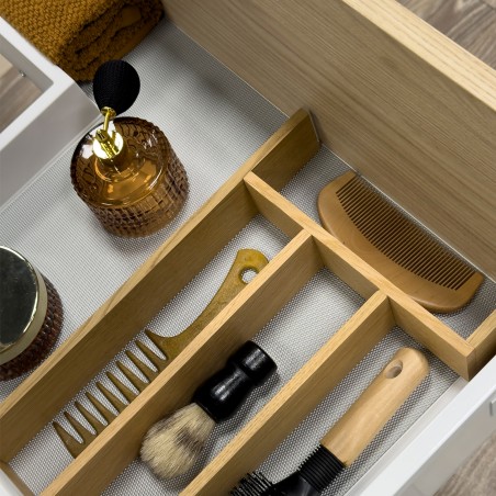 Cabinet "GAMA" with ceramic "Elide" washbasin and chrome handles