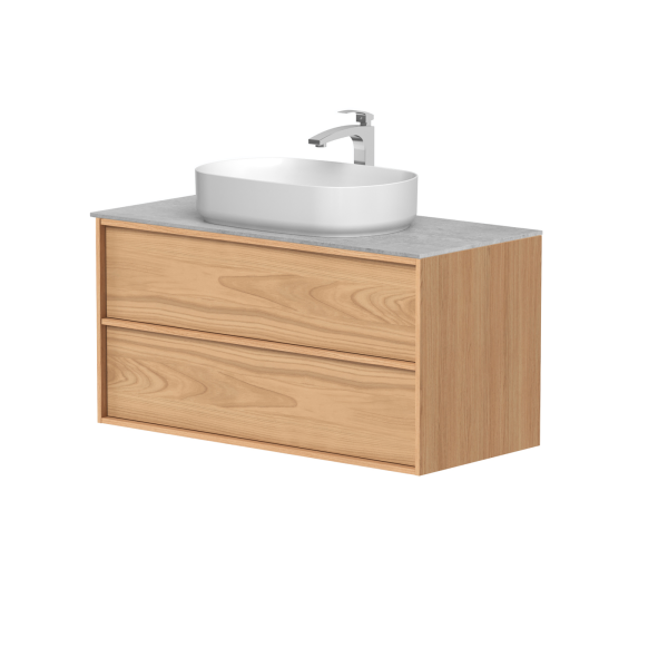 Spintelė su "HOME" su "Dekton®" betono...