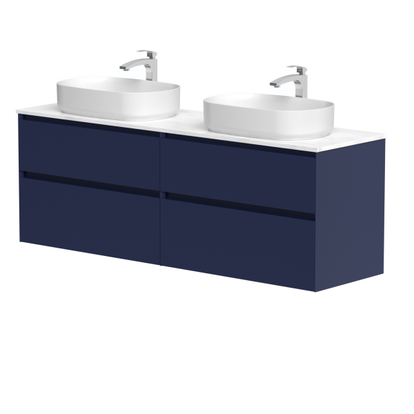 Dviejų spintelių komplektas "LOFT" su "Carrara"...