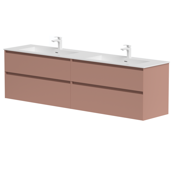 Dviejų spintelių komplektas "LOFT" su dvigubu...