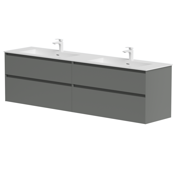 Dviejų spintelių komplektas "LOFT" su dvigubu...