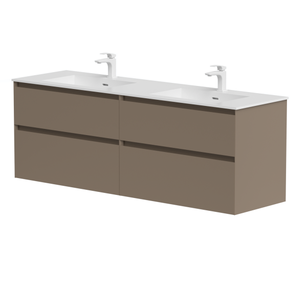 Dviejų spintelių komplektas "LOFT" su dvigubu...