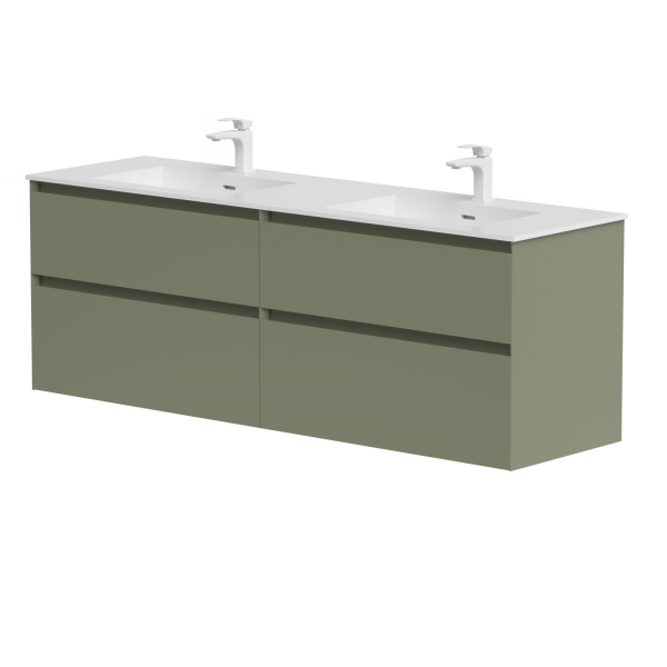 Dviejų spintelių komplektas "LOFT" su dvigubu...