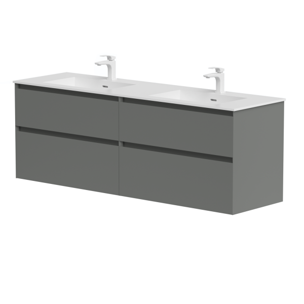 Dviejų spintelių komplektas "LOFT" su dvigubu...