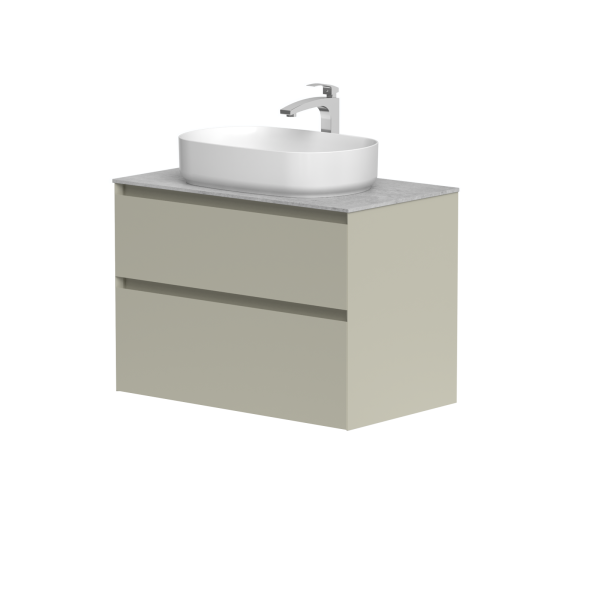 Spintelė "LOFT" su "Dekton®" betono stalviršiu...