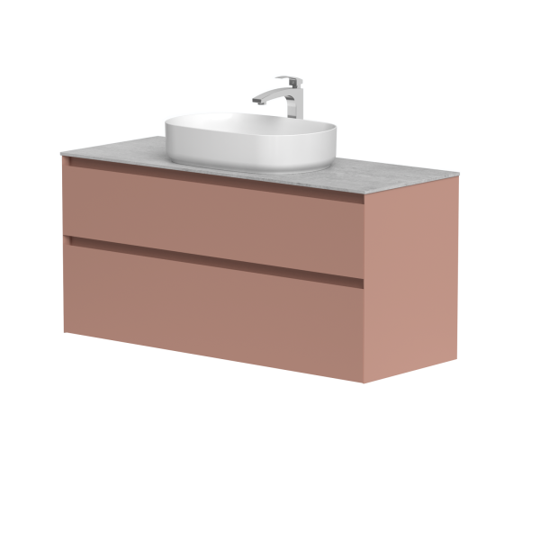 Spintelė "LOFT" su "Dekton®" betono stalviršiu...