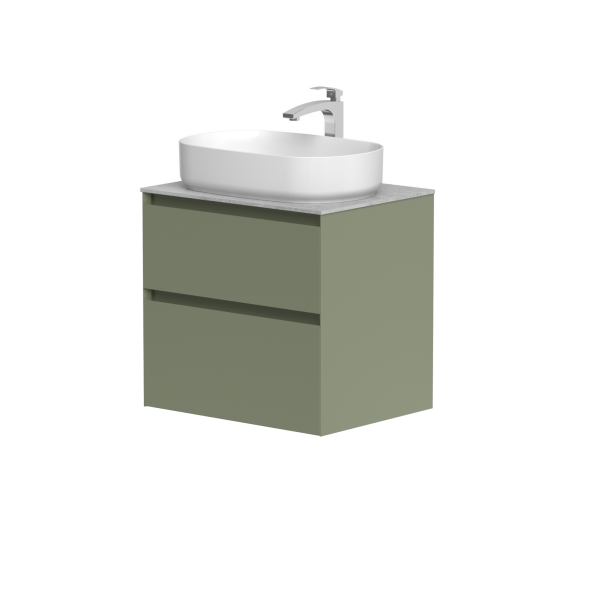 Spintelė "LOFT" su "Dekton®" betono stalviršiu...