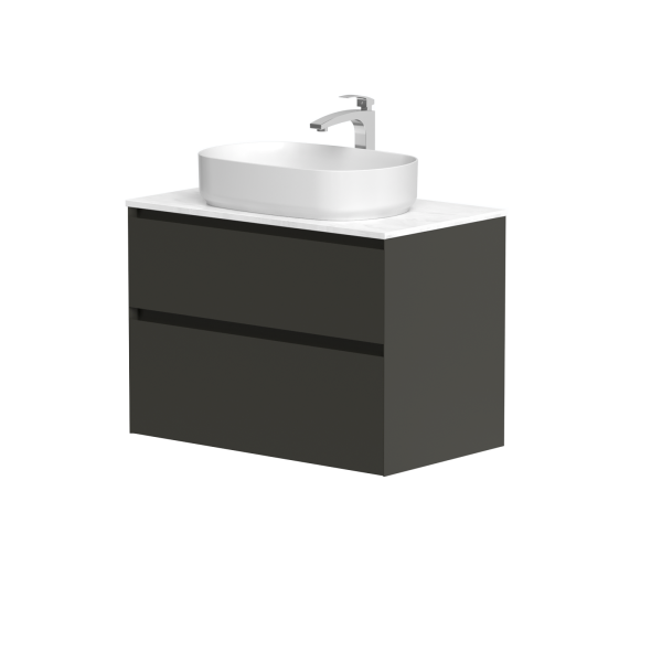 Spintelė "LOFT" su "Carrara" marmuro stalviršiu...