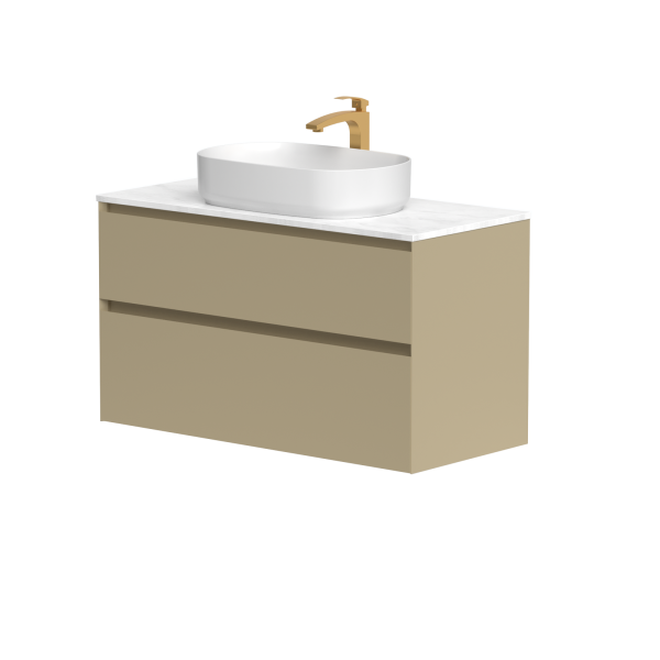 Spintelė "LOFT" su "Carrara" marmuro stalviršiu...