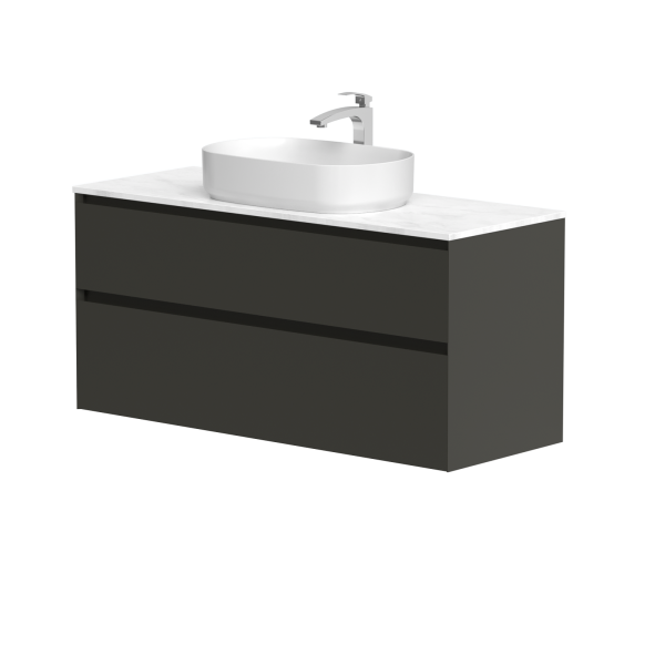 Spintelė "LOFT" su "Carrara" marmuro stalviršiu...