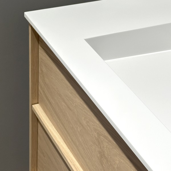 Spintelė "HOME" su Corian®2 praustuvu