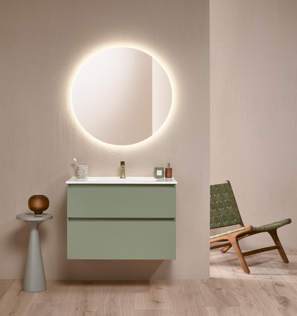 Spintelė "LOFT" Corian®1 praustuvu