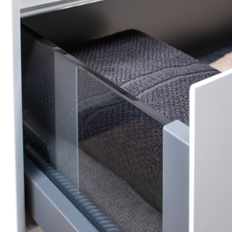 Spintelė "LOFT" Corian®1 praustuvu