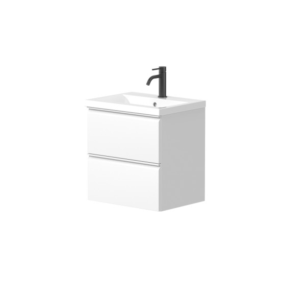 Cabinet "MATCH" with recessed ceramic "PAULA"...