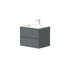 Cabinet "MOON" with matte recessed "ORION" washbasin made...
