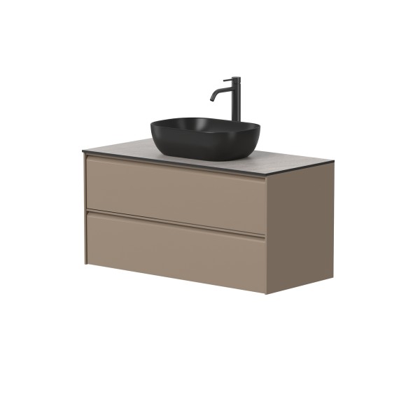 Spintelė "MOON" su "HPLCompact" stalviršiu ir...