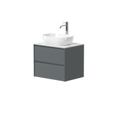 Spintelė "MOON" su "HPLCompact" stalviršiu ir pastatomu...