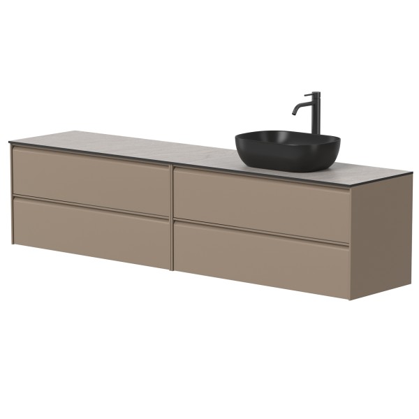 Dviejų spintelių "MOON" su "HPL Compact"...