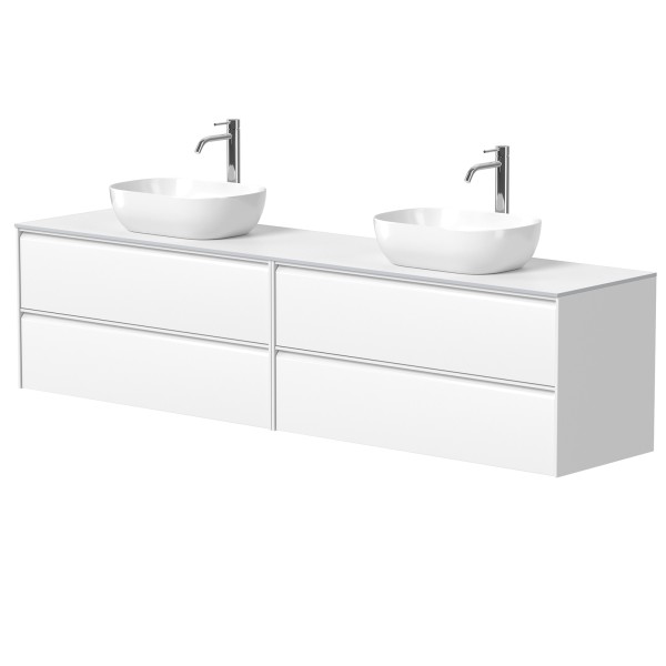 Dviejų spintelių "MOON" su "HPL Compact"...