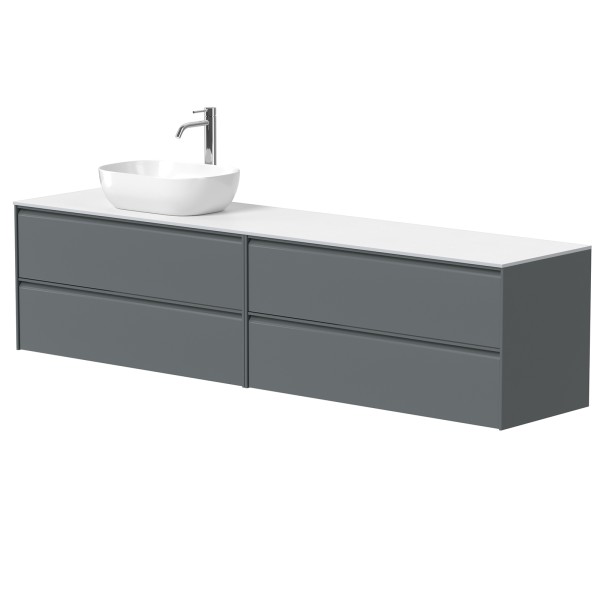 Dviejų spintelių "MOON" su "HPL Compact"...