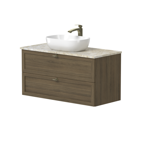 Spintelė "RUSTIC" su sendinto žalvario...