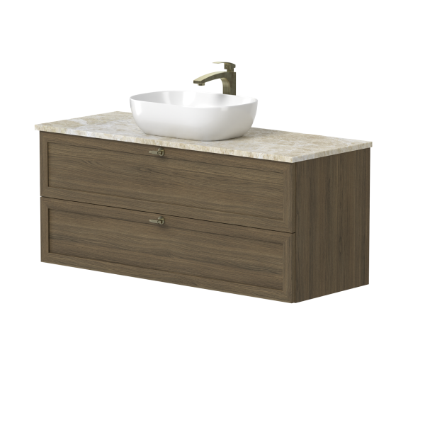 Spintelė "RUSTIC" su sendinto žalvario...