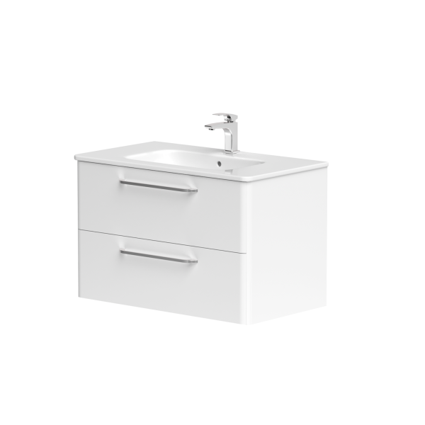 Spintelė "SOFT" su chromo spalvos rankenomis ir...