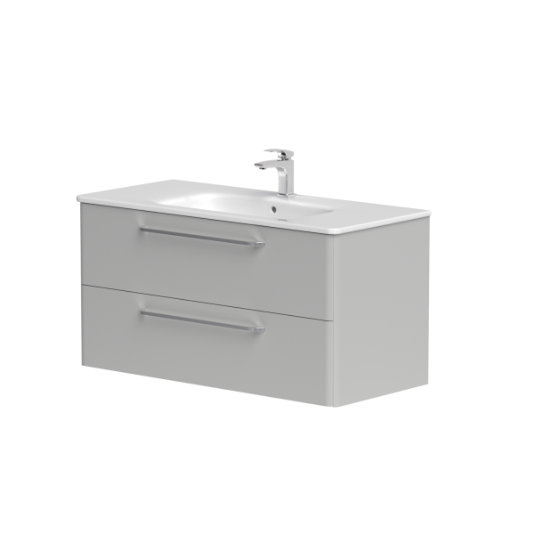 Spintelė "SOFT" su chromo spalvos rankenomis ir...