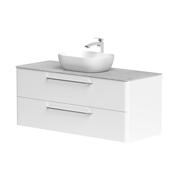 Spintelė "SOFT" su chromo spalvos rankenomis,...