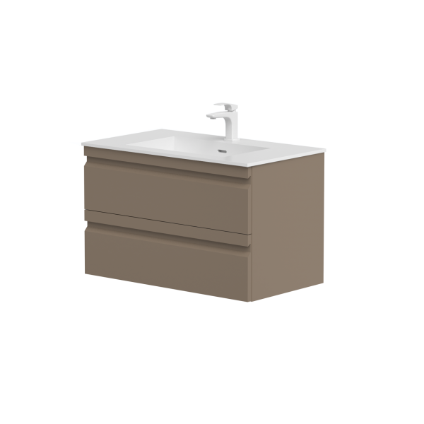 Cabinet "TERRA" with "Corian®1" washbasin