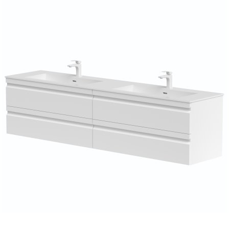 Dviejų spintelių "TERRA" su dvigubu "Corian®1" praustuvu