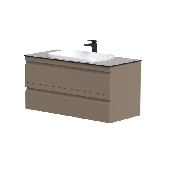 Cabinet "TERRA" with HPL Compact countertop and...