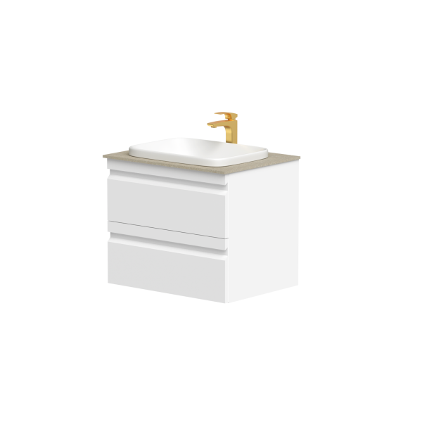 Cabinet "TERRA" with HPL Compact countertop and "MOVADO" washbasin