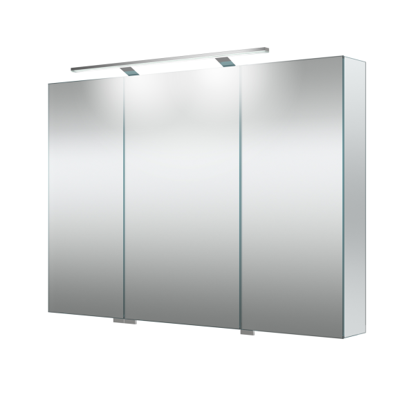 Three-door mirror cabinet "GARDA"