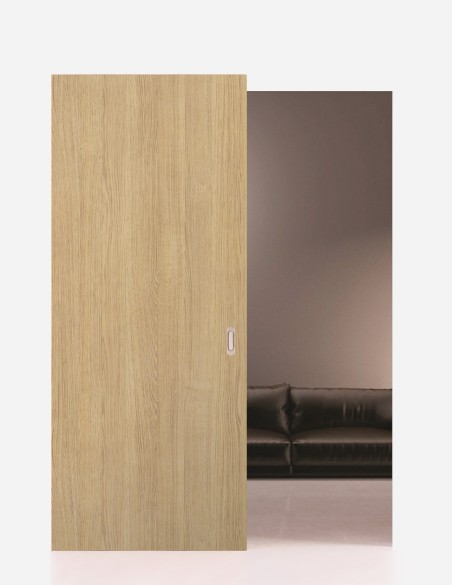 Sliding doors with hidden track and "MOVI" system | Veneer