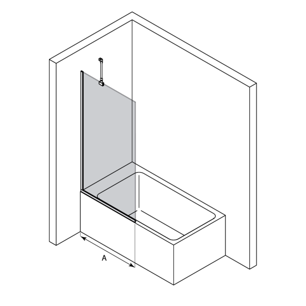 Vonios sienelė "HIETAKARI VETRO VB1"