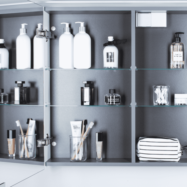 Three-door mirror cabinet "LOFT"