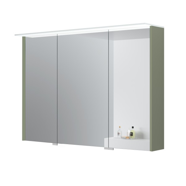 Trijų durų veidrodinė spintelė "LOFT"