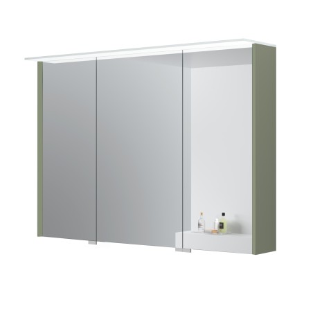 Trijų durų veidrodinė spintelė "LOFT"