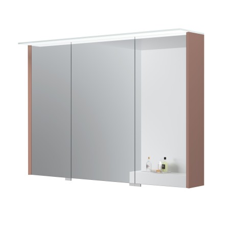 Trijų durų veidrodinė spintelė "LOFT"