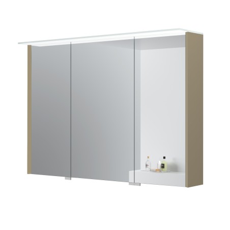 Trijų durų veidrodinė spintelė "LOFT"