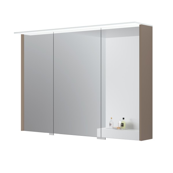 Trijų durų veidrodinė spintelė "LOFT"