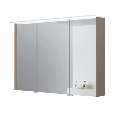 Trijų durų veidrodinė spintelė "LOFT"