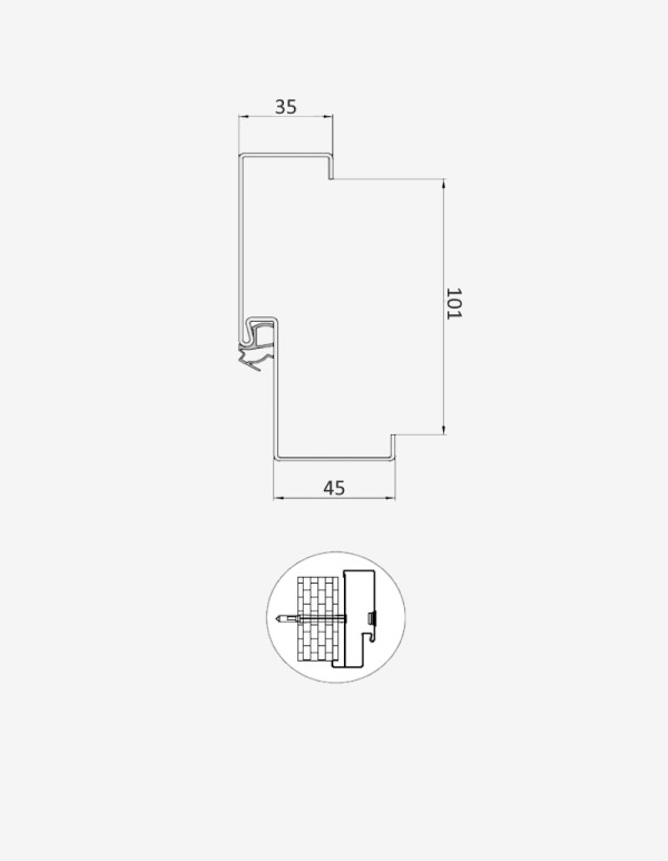Vidaus įėjomo durys "RC3 INVEST SR 37 EI30"