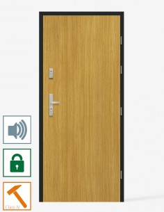 Vidaus įėjomo durys "RC3 INVEST" | Metalinė stakta